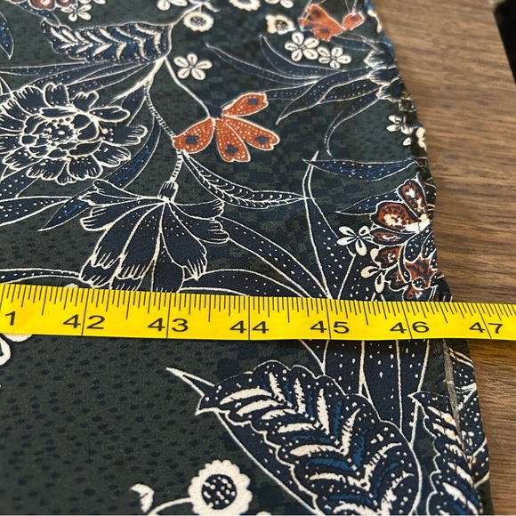 ❤️ Zara Floral Long Sleeve Dress - Black, Blue, Orange M - Picture 11 of 12